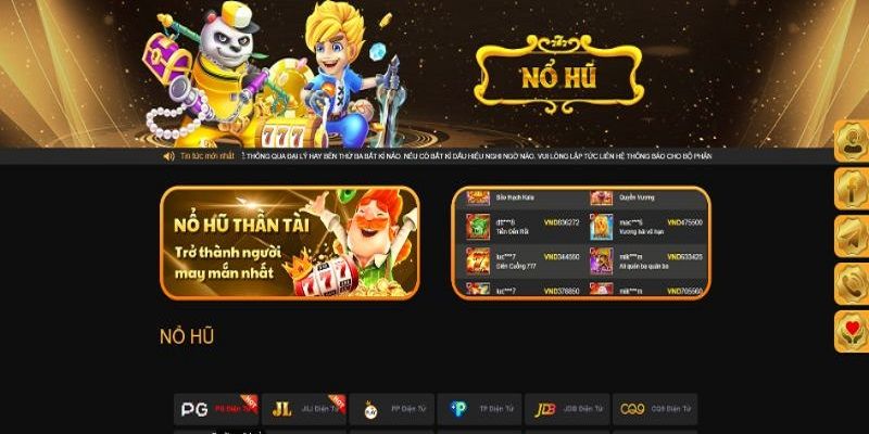 Giao diện trò chơi quay hũ tại i9bet cực ấn tượng