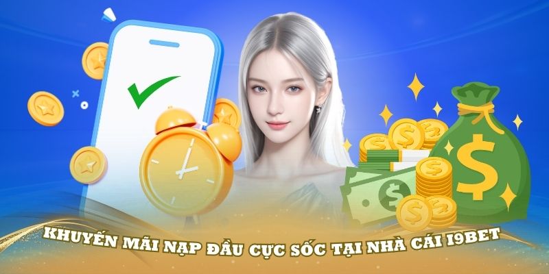 Khuyến mãi nạp đầu cực sốc tại nhà cái i9Bet