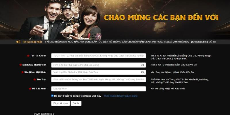 Tạo tài khoản hội viên chính thức tại i9Bet