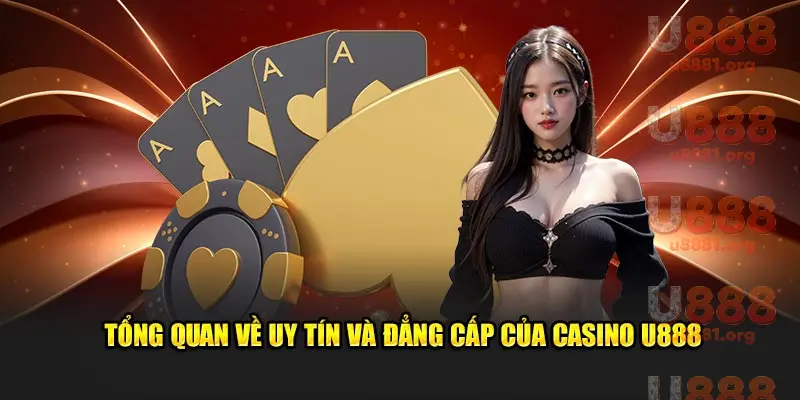 Trải nghiệm casino trực tuyến với hình ảnh chất lượng cao tại U888.